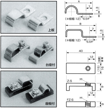 チューブクランプ PUNCHING PLATE パンチングプレート＆サポート